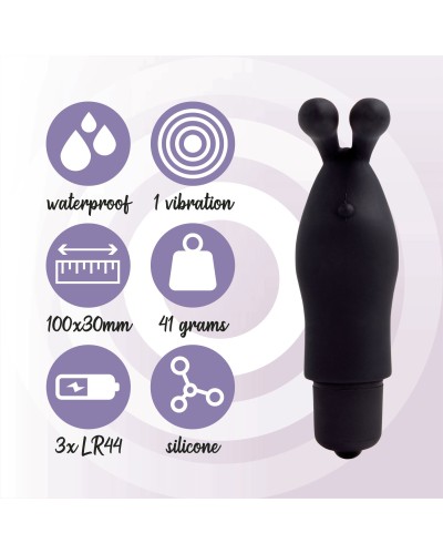 Вибратор на палец FeelzToys Magic Finger Vibrator Black