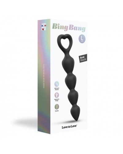 Анальная цепочка Love To Love BING BANG L - BLACK ONYX