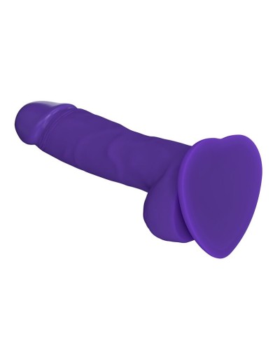 Реалистичный фаллоимитатор Strap-On-Me SOFT REALISTIC DILDO Violet - Size M