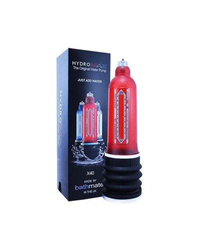 Гідро Bathmate Hydromax 9 Red (X40), для члена довжиною від 18 до 23см, діаметр до 5,5 см