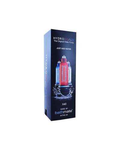 Гідро Bathmate Hydromax 9 Red (X40), для члена довжиною від 18 до 23см, діаметр до 5,5 см