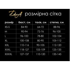 Боді червоний зі сіткою D&A розмір M