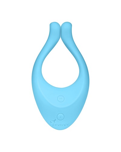 Вибратор для пар Satisfyer Endless Love Blue, 3 независимых мотора, многофункциональный