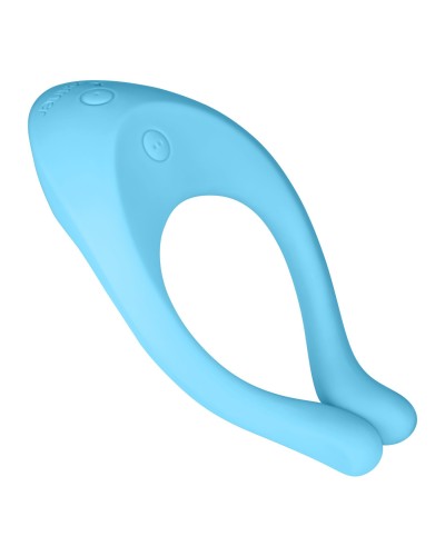 Вибратор для пар Satisfyer Endless Love Blue, 3 независимых мотора, многофункциональный