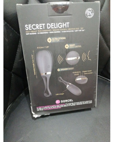 Виброяйце Dorcel Secret Delight Gold (м'ята упаковка)