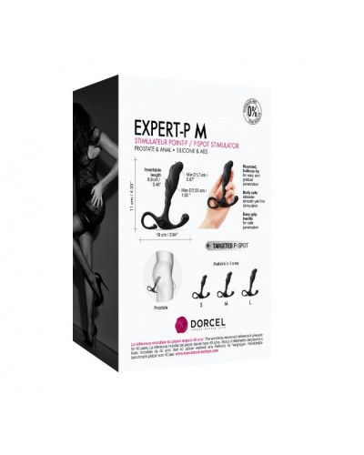 Ручний ергономічний масажер простати Dorcel Expert P size M