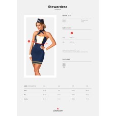 Obsessive Stewardess uniform XS/S