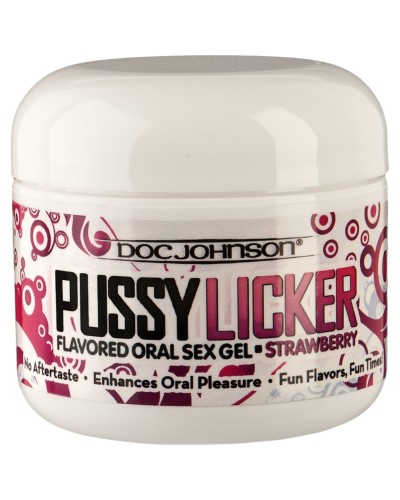 Смачний гель для кунілінгусу Doc Johnson Pussy Licker Strawberry (56 г)