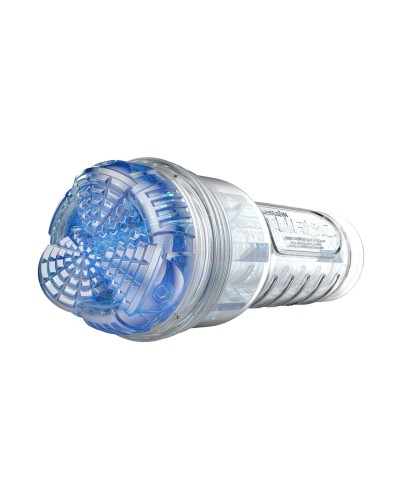 Мастурбатор Fleshlight Turbo Core Blue Ice, оральный секс (глубокое горло)