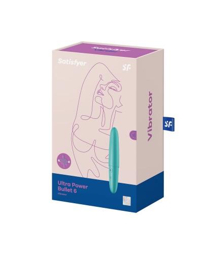 Мінівібратор Satisfyer Ultra Power Bullet 6 Turquoise