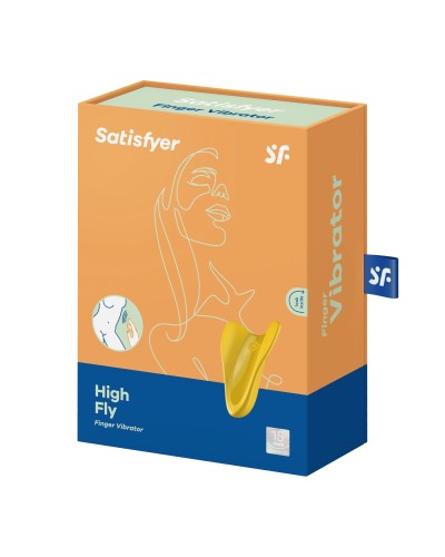 Вибратор на палец Satisfyer High Fly Yellow