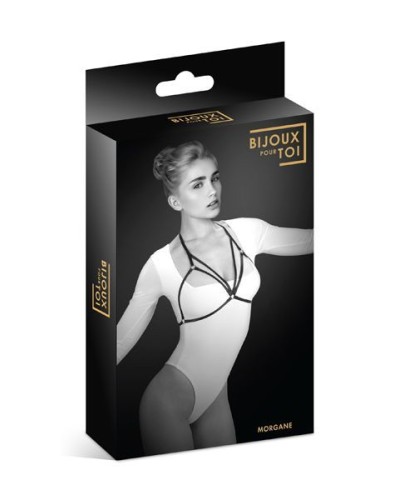 Портупея на грудь Bijoux Pour Toi - MORGANE, эластичный полиэстер