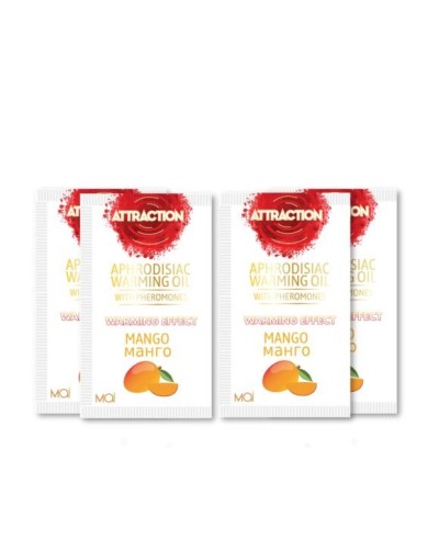 Пробник масажного масла з феромонами MAI PHEROMON MASSAGE OIL MANGO (10 мл)