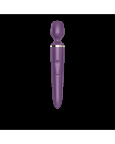 Вибромассажер Satisfyer Wand-er Woman (Purple/Gold) водонепроницаемый, мощный, размер XXL