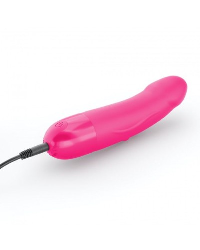 Вібратор Dorcel Real Vibration S Magenta 2.0, діаметр 3,7см, перезаряджається, для точки G