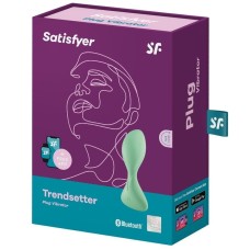 Анальна смартпробка з вібрацією Satisfyer Trendsetter Green