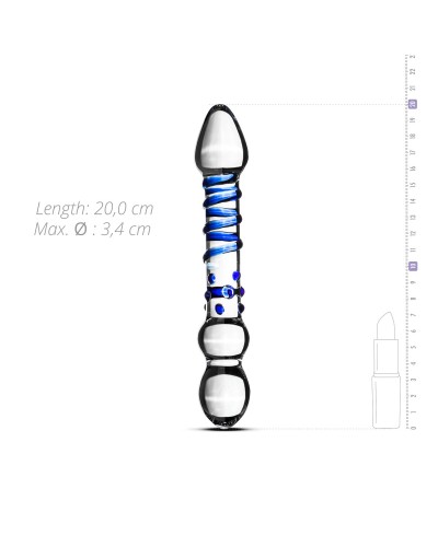 Стеклянный дилдо Gildo Glass Dildo No. 21