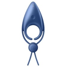 Ерекційне віброкільце ласо з регулюванням розміру Satisfyer Sniper Blue