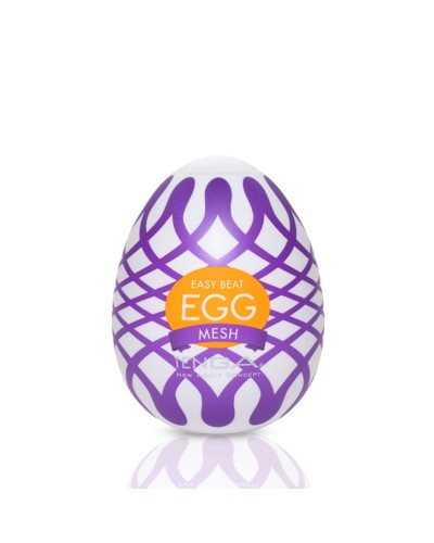 Мастурбатор-яйцо Tenga Egg Mesh с сетчатым рельефом