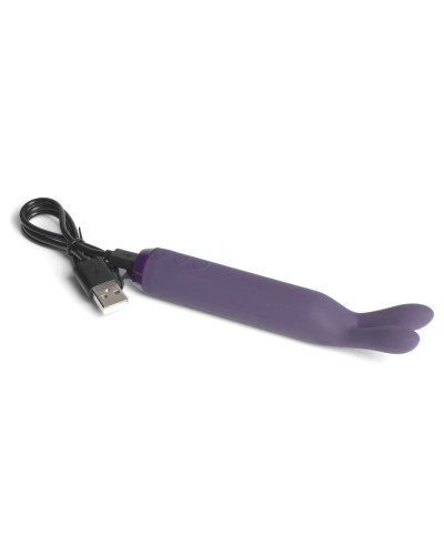 Вибратор с ушками Je Joue - Rabbit Bullet Vibrator Purple, глубокая вибрация