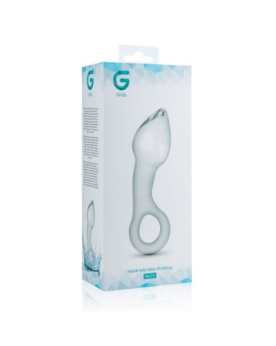 Скляний стимулятор простати Gildo Glass Prostate Plug No. 13