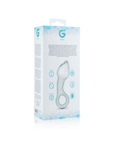 Скляний стимулятор простати Gildo Glass Prostate Plug No. 13