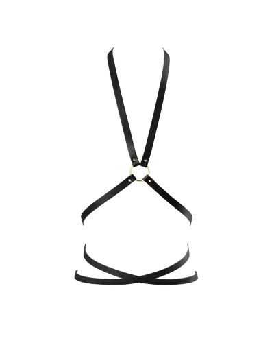 Портупея з екошкіри Bijoux Indiscrets Maze – Multi-Way Body Harness Black