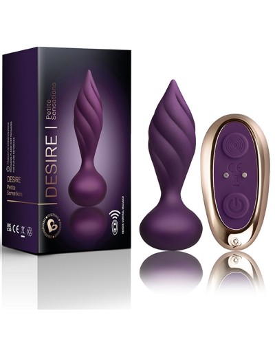 Анальна вібропробка Rocks Off Petite Sensations – Desire Purple