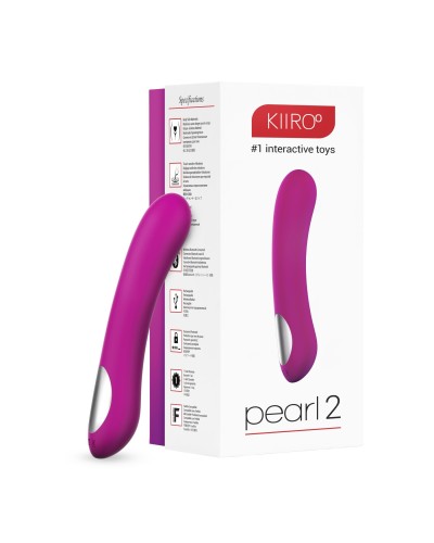 Інтерактивний вібростимулятор точки G Kiiroo Pearl 2 Purple