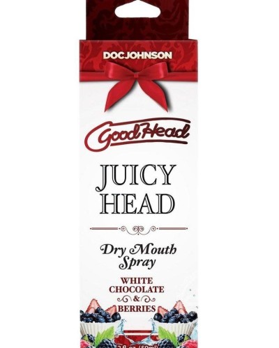 Зволожувальний спрей оральний Doc Johnson GoodHead - Juicy Head - White Chocolate and Berries 59мл