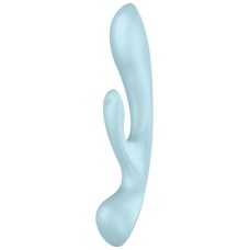 Вібратор-кролик Satisfyer Triple Oh Blue