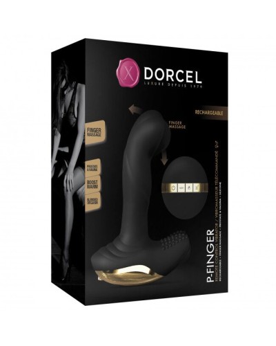 Вибромассажер с “массажем пальцем” для простаты и вагины Dorcel P-Finger