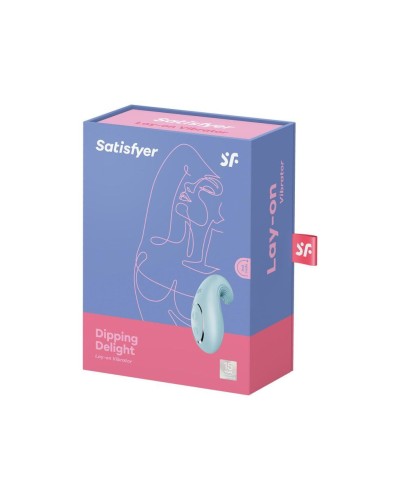 Вибратор Satisfyer Dipping Delight Light Blue