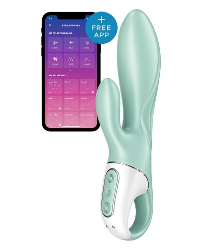 Смарт вибратор-кролик Satisfyer Air Pump Bunny 5+, надувается