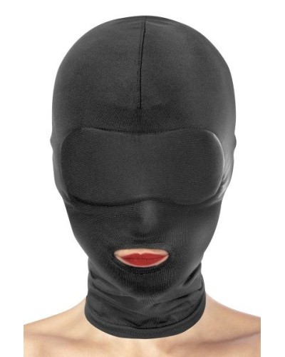 Капюшон для БДСМ с открытым ртом Fetish Tentation Open Mouth Hood