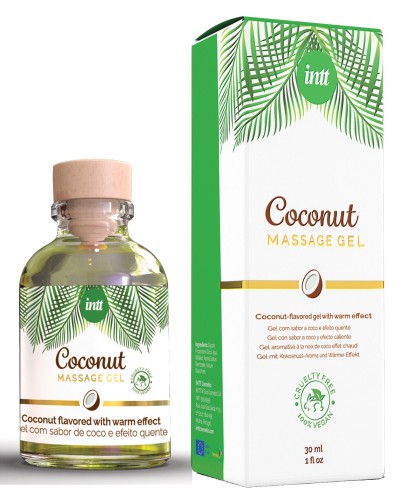 Массажный гель для интимных зон Intt Coconut Vegan (30 мл)