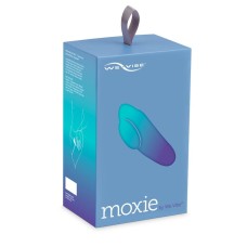 Смарт-вібратор у трусики We-Vibe Moxie Aqua з пультом ДК