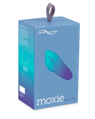 Смарт-вібратор у трусики We-Vibe Moxie Aqua з пультом ДК