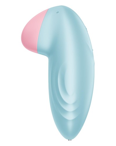 Смарт-вибратор для клитора Satisfyer Tropical Tip Light Blue