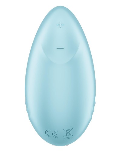 Смарт-вибратор для клитора Satisfyer Tropical Tip Light Blue