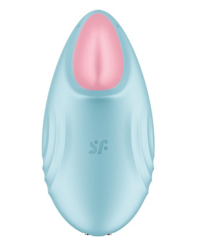 Смарт-вибратор для клитора Satisfyer Tropical Tip Light Blue