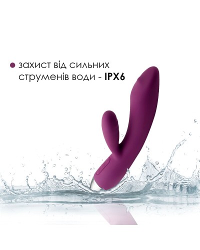 Вибратор кролик с жемчужной стимуляцией точки G Svakom Trysta Violet