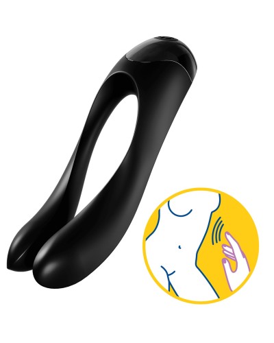 Вибратор на палец Satisfyer Candy Cane Black