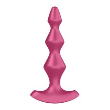 Анальный стимулятор-бусины с двумя моторами Satisfyer Lolli-Plug 1 Berry