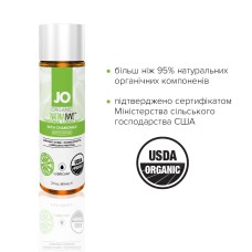 Змазка на водній основі System JO NATURALOVE — ORGANIC (60 мл) з екстрактом листя агави та ромашки