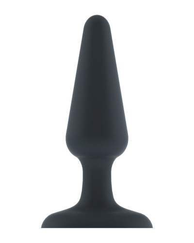 Анальная пробка с вибрацией Dorcel Best Vibe Plug M, макс. диаметр 4,1см, soft-touch силикон