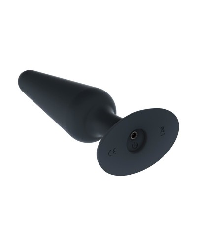 Анальная пробка с вибрацией Dorcel Best Vibe Plug M, макс. диаметр 4,1см, soft-touch силикон