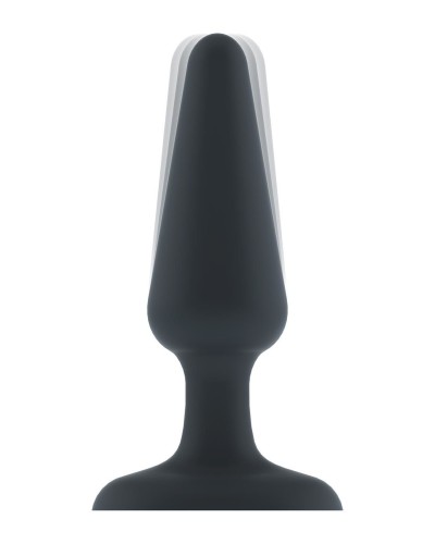 Анальная пробка с вибрацией Dorcel Best Vibe Plug M, макс. диаметр 4,1см, soft-touch силикон