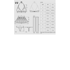 Obsessive Schooly 5 pcs costume L/XL