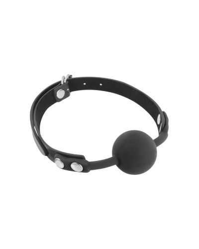 Класичний кляп з силіконовою кулькою Fetish Tentation Silicone Gag Ball